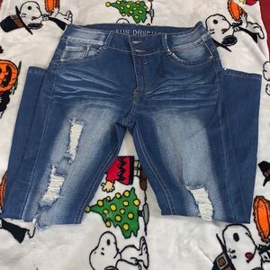 Distressed Skinny Jeans